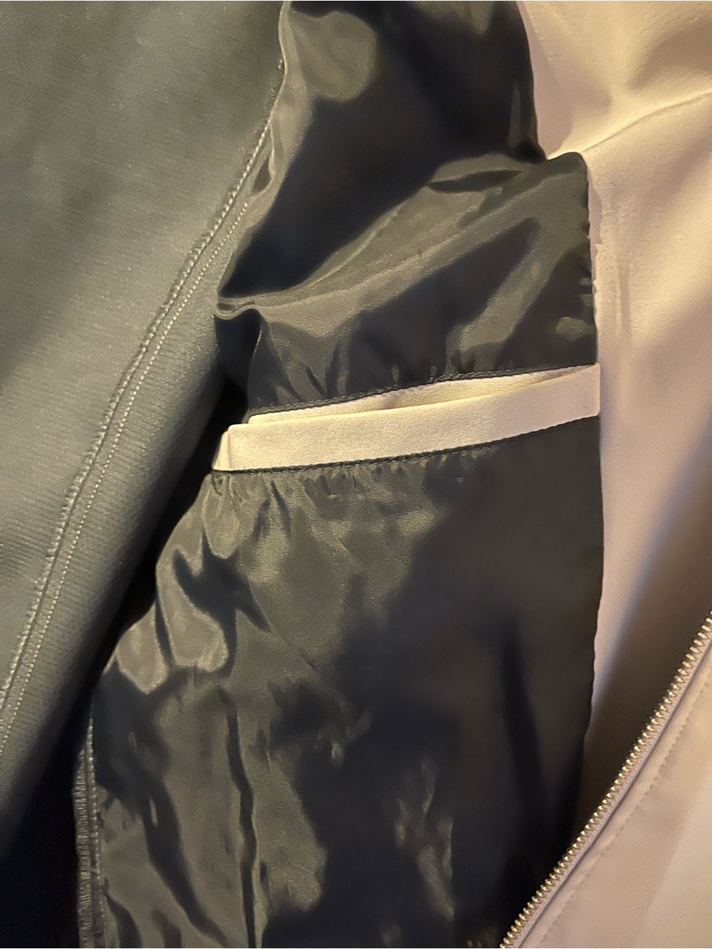 Calvin Klein Beige Softshell Belted Trench Coat Detachable Hood L - Picture 8 of 12